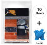 Painter Plastic Drop Cloths Sheet, Waterproof, rustproof, Anti-Dust Furniture