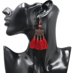 Quality Fashion Bohemian Tassel Earrings Drop Earrings wholesale