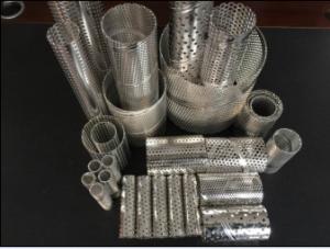 Quality spiral welded 316L perforated center tube stainless steel air 304 center core filter frame wholesale