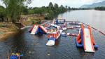 Cambodia Water Games Inflatable Water Park Equipment For Kids and Adults