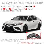 18-22 Toyota Camry Replica Wheels OEM Rim 75221C