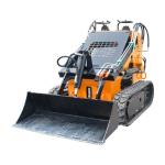 EPA Certified Farm Construction Mini Skid Steer Loader with High Operating