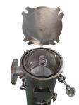 Silicone Side Inlet Stainless Steel Industrial Filter for Water Treatment