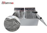 Fried Chicken Fryer Double Oil Tank Heavy Duty Restaurant Equipments