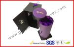 Handmade Round Gift Packaging Boxes , Revolving Embossed Gift Box