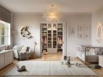 European Design Professional Modern Furniture Convertible Walk In Wooden Closet