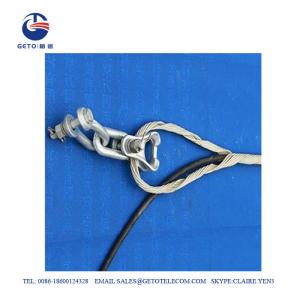 Quality ADSS Galvanized Preformed 20mm 0.8'' Cable Tension Clamp wholesale
