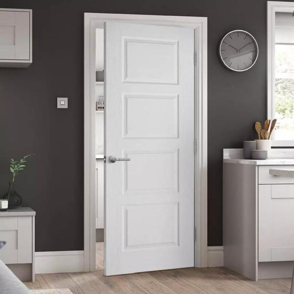 Waterproof Inside Interior Doors YALIG Contemporary Wooden Hotel Design for