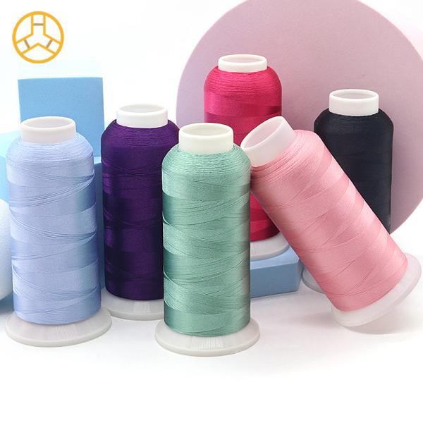 120D/2 Yarn Count 720 Colors 4000 Yard Polyester Embroidery Thread for Sewing