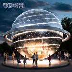 Large Metal Stainless Steel Outdoor Art Universe Galaxy Planet