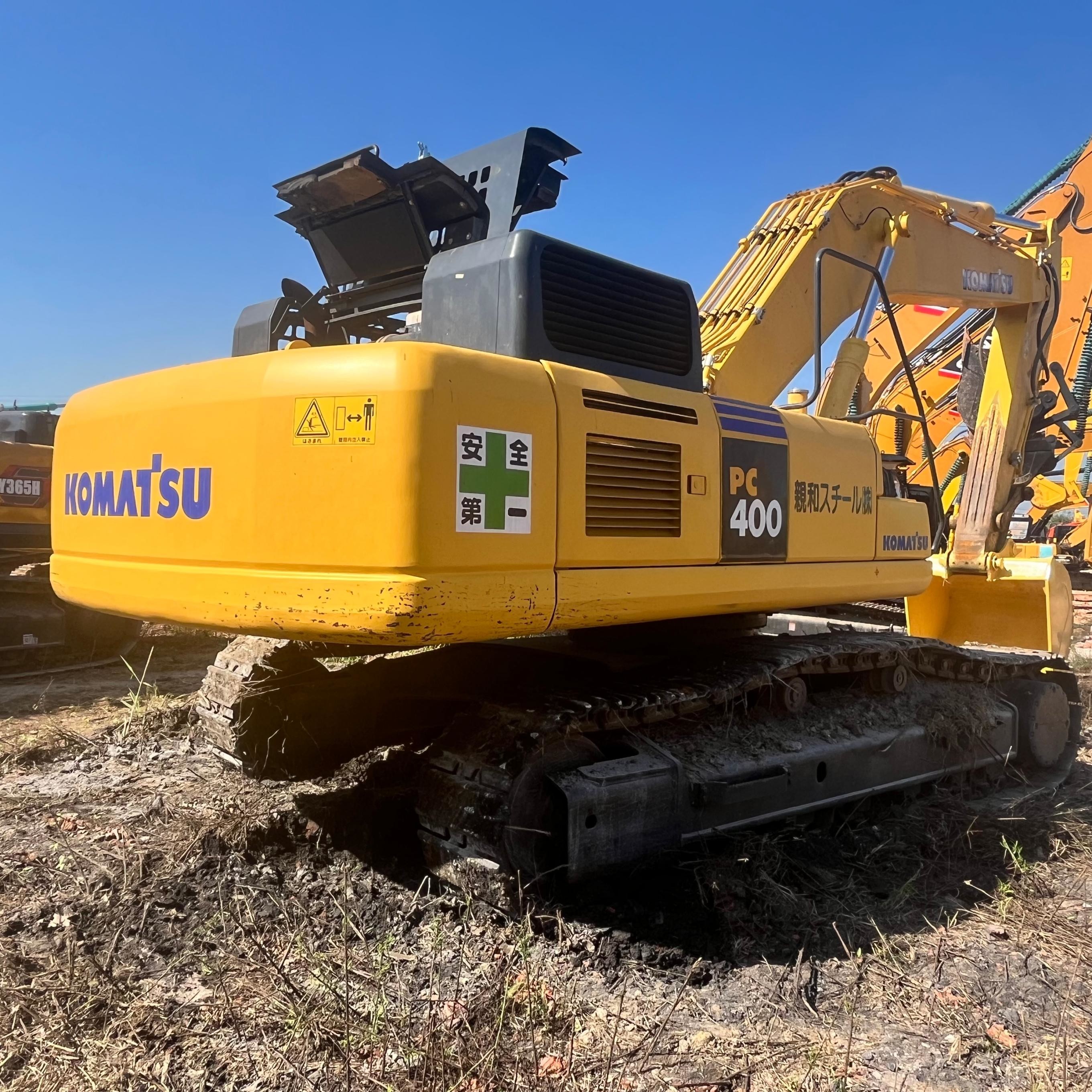 Used 40ton Heavy Duty Excavator Japan Secondhand Komatsu PC400-8 Digger Machinery