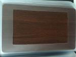 Weather Resistance 150mm~3000mm Width Wood Grain Aluminium Sheet Lightweight