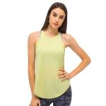 250gsm Mesh Fitness Loose Fit Activewear T Shirts Yoga Tank Top Hollow Back Vent
