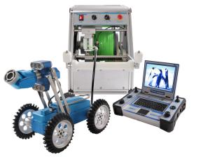 Quality ISO CCTV Pipe Inspection Equipment Robot , Mainline Inspection Crawler System wholesale
