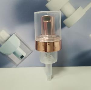 Quality Professional Cosmetic Overcap Lotion Pump in PP with 0.8cc 0.4cc Discharge wholesale