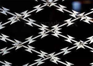 Quality Straight Line Welded Razor Wire Mesh Fencing Types Welded Razor Panels wholesale