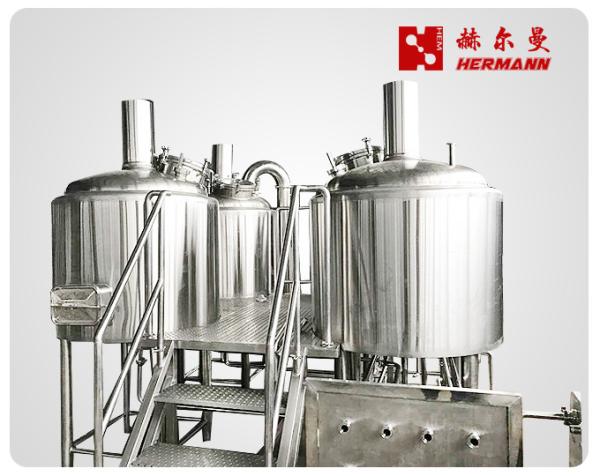 Professional 3 Bbl Micro Brewery Equipment For Brewpub / Bar / Restaurant