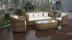 5pcs outdoor wicker garden rattan sofa set high-end quality rattan sofa