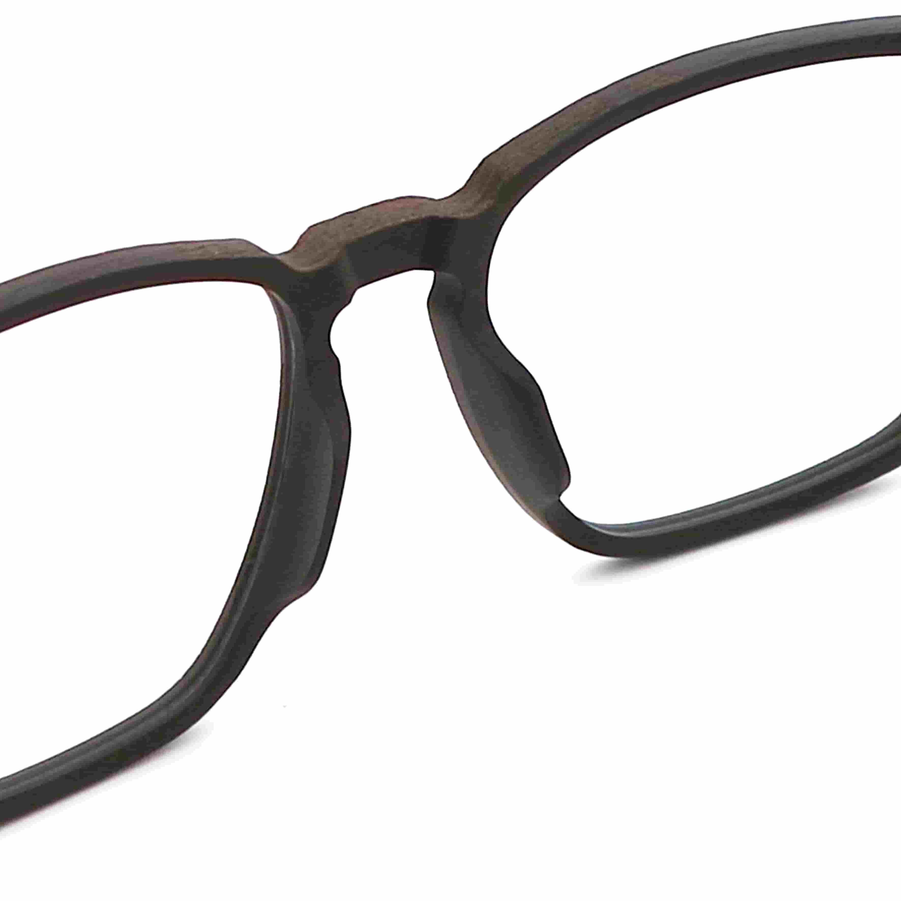 Gold Black Glasses Wood Frame Acetate Wood Copy Glasses Frame MR 1694