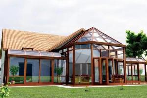Quality Modern Aluminum Alloy Glass House for a Transparent Lifestyle with Abundant Natural Light wholesale