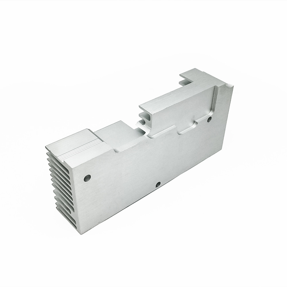 Anodizing Clear CNC Precision Aluminum Profile Heat Sink With Surface Treatment
