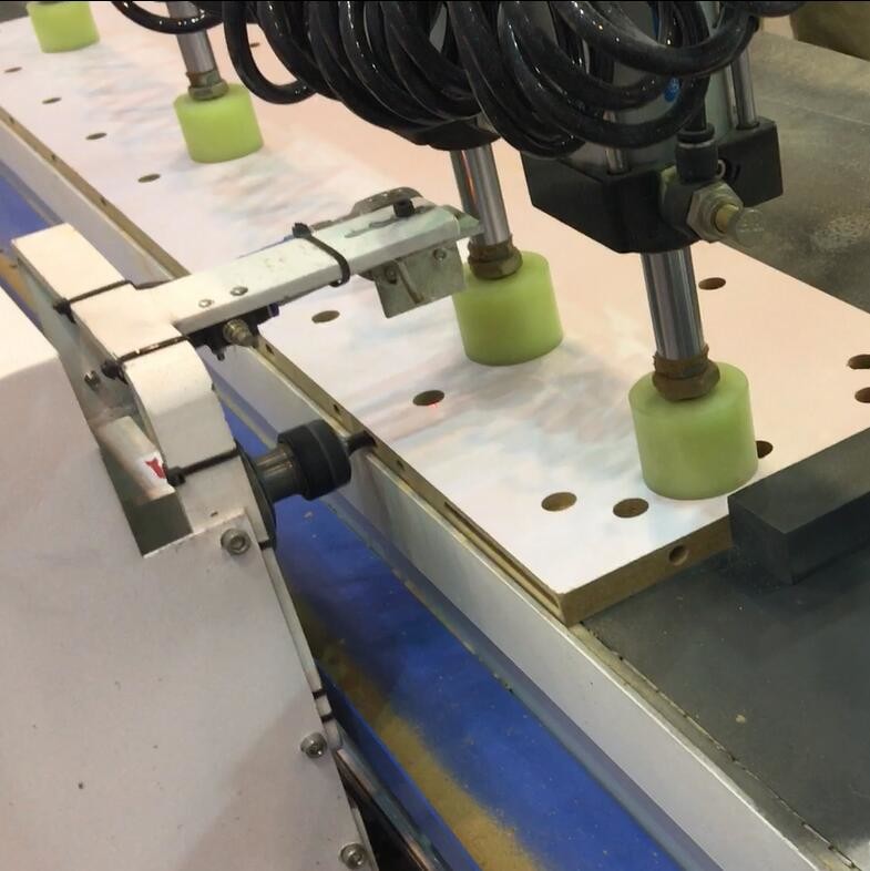 computer full automatic horizontal side hole drilling machine laser location drilling machine