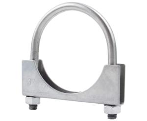Quality Stainless Steel Muffler / Exhaust 3 Inch U Bolt Clamp wholesale