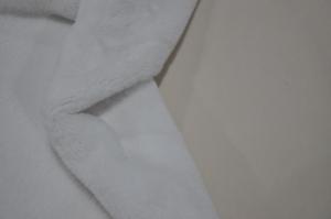 Quality Solid Rabbit Hair Polar Fleece Fabric Bonded Fleece Fabric 450gsm wholesale