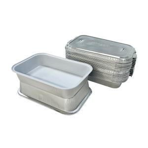 Quality Custom Order Accepted Aluminum Foil Container for Disposable Food Packaging wholesale