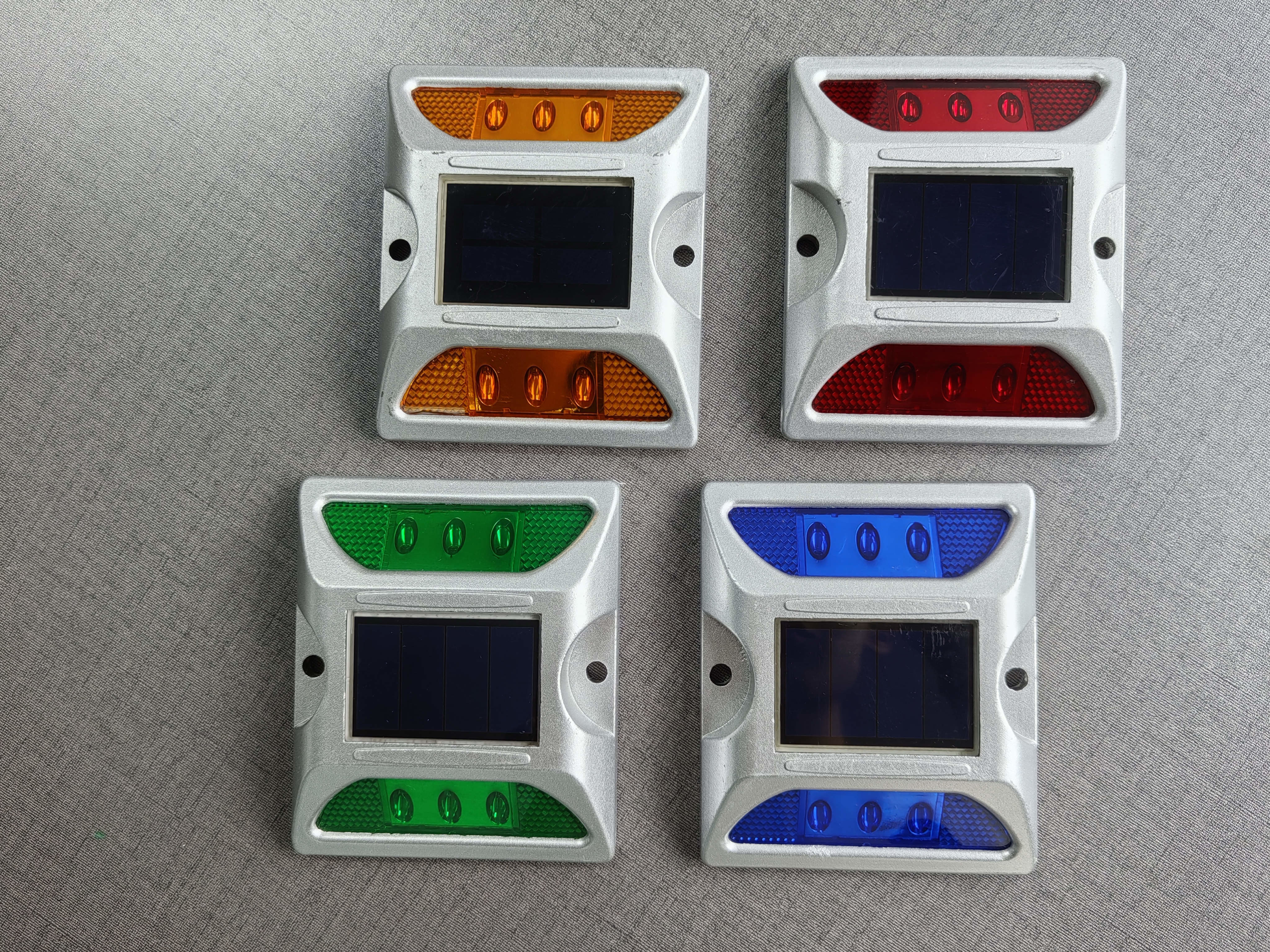 Led Retroreflective Raised Pavement Markers 120mm Cat Eye Led Road Studs Light