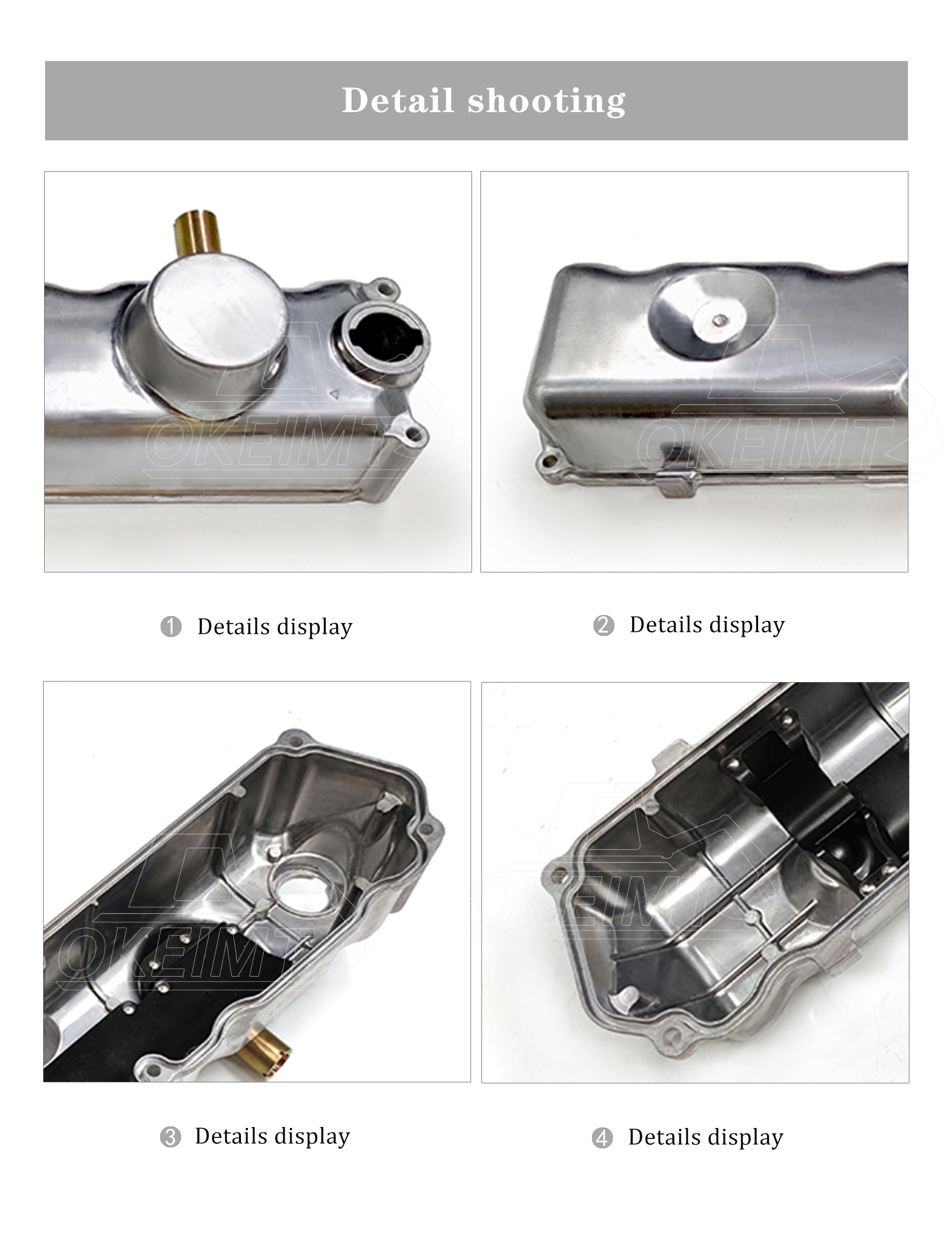 High Quality Valve Chamber Cover For Mitsubishi 6D16 Engine Spare Parts
