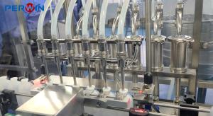 Quality HEPA Filter Animal Vaccine Filling Machine Precise Bottle Loading Turntable Transport wholesale