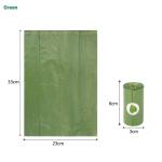 Portable Leakproof HDPE EPI Biodegradable Dog Poop Bags