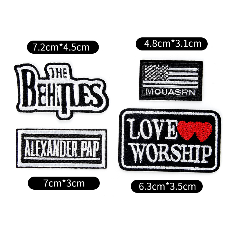 Custom Made High End Soft patch logo patch embroidered crocodile patch