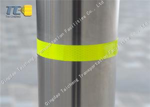 Quality Road Traffic Safety Fixed Post wear Resistant car park bollards 114mm Diameter wholesale