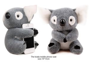 Quality Koala Plush Mobile Phone Holder Toys wholesale
