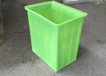 Rotomolding 80 Gallon Plastic Laundry Cart On Wheels L850 * 560 * H850 Mm K300-5