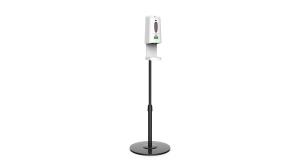 Quality 4AA Batteries 1.3L Hands Free Soap Dispenser Non Contact Thermometer wholesale