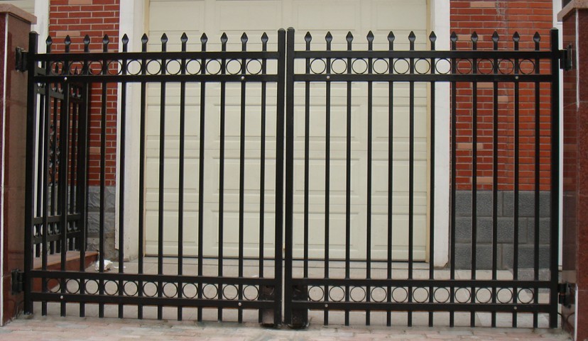 Waterproof Wrought Iron Railing Powder Coated Balcony Railings Anti Rust