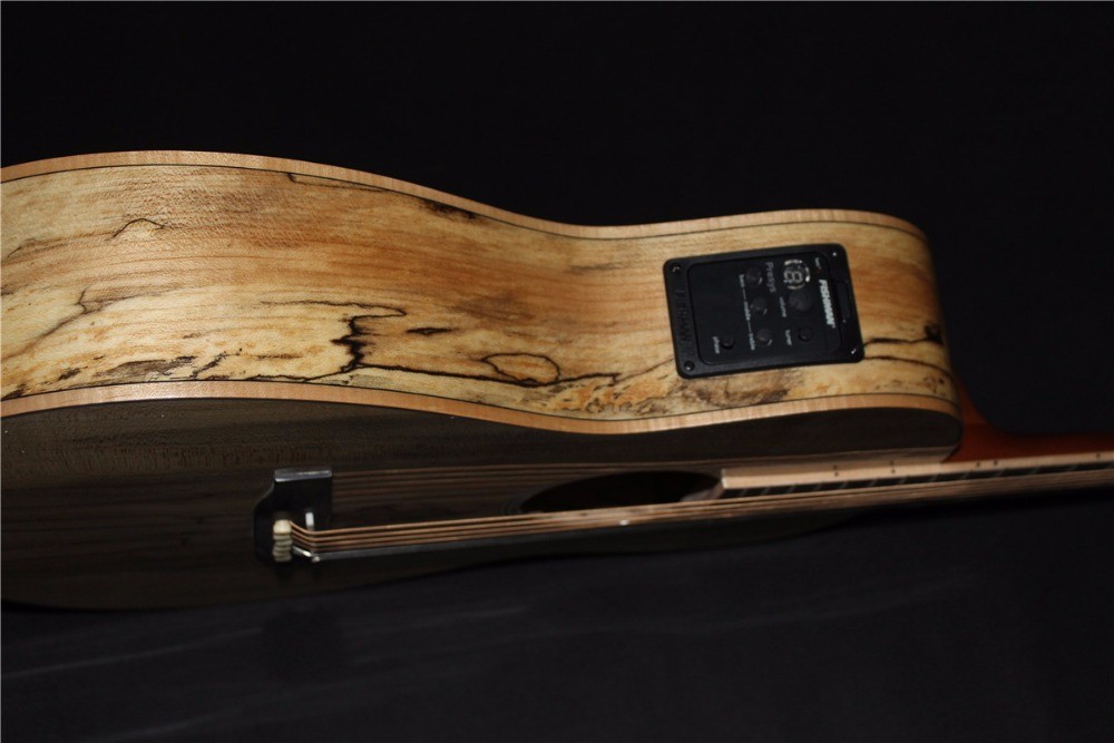 All Solid sapele wood OOO15-SM body style guitara coustic electric guitar