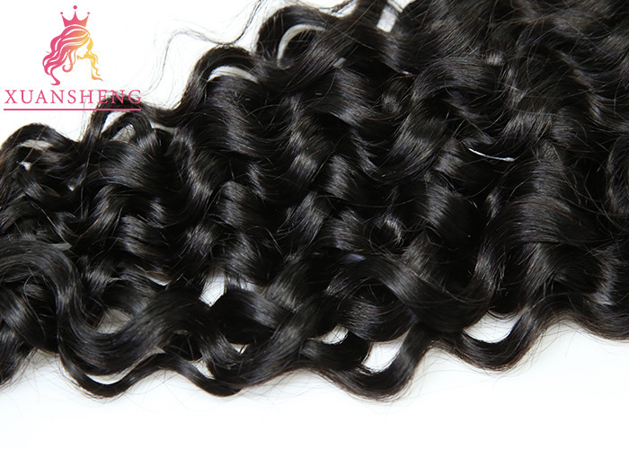 10A Peruvian Hair Bundles Weave Unprocessed Curly Italian Curly Extensions