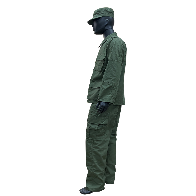 Polyester-Cotton Blend Suit for Training Breathable and Wear-Resistant ACU BDU Uniform
