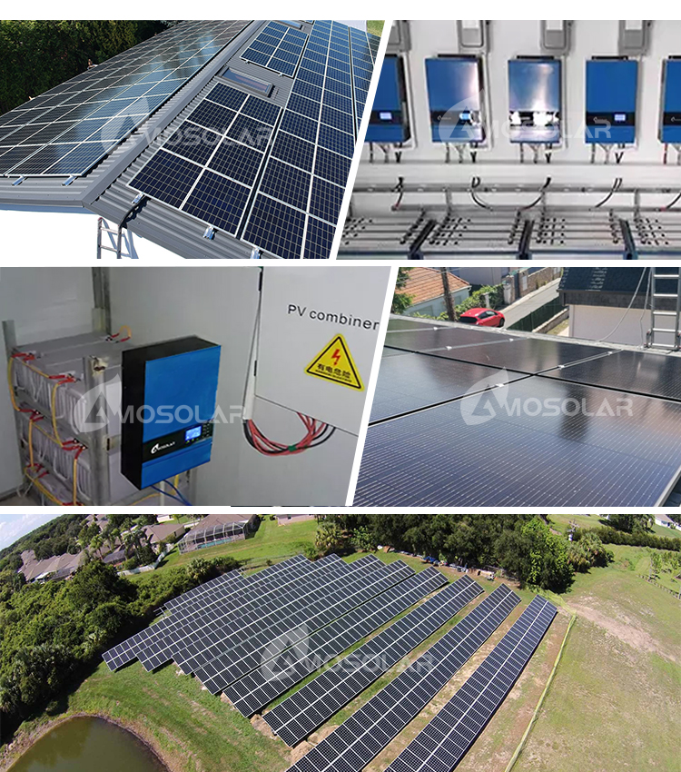 Amosolar 48V Kit for Lead Acid/LiFePO4 Lithium Battery Photovoltaic Power Generation