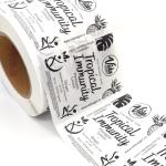Matte Laminate White Label Cosmetics Glossy Waterproof Vinyl Sticker Glossy