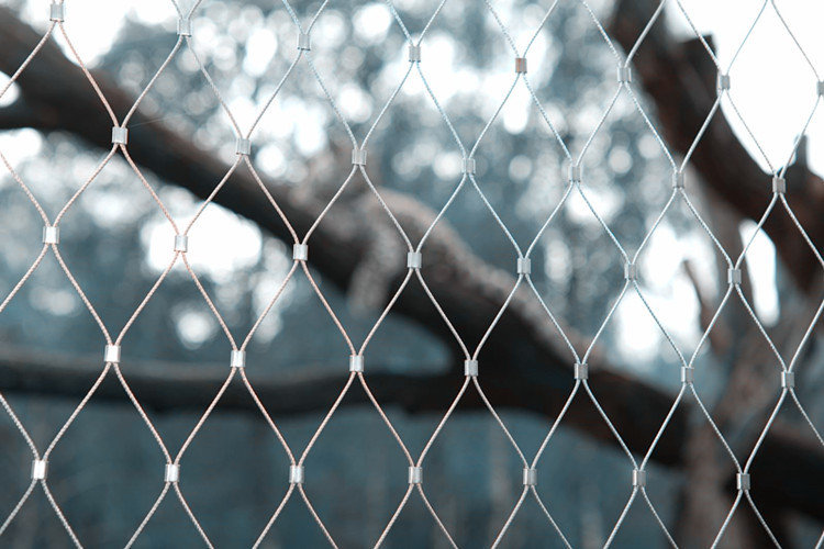 Strong And Durable SS316 Satinless Steel X Tend Cable Mesh With Mesh Eye Size Options