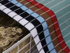 Quality Skin-Friendly Comfortable Fashionable Easy Care Striped Material Fabric For Casual Wear wholesale
