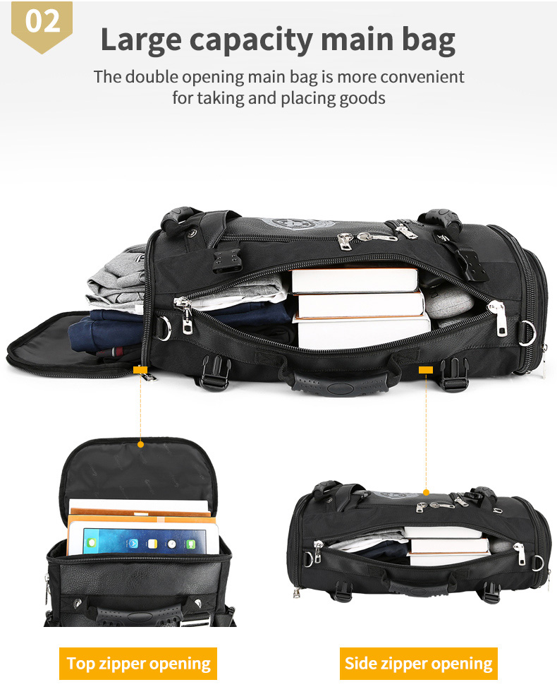 Outdoor Hiking 36-57 Litre Super Large Backpack Waterproofing