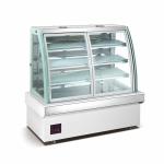 CPU Control Commercial Bakery Equipments 760W 4 Tier Pastry Display Refrigerator