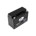 Anti Fire 0.95kg 12N 6.5L BS Motorcycle Lead Acid Battery Custom Black