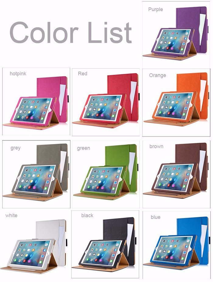 Durable Leather Ipad Air Case / Apple Ipad Air 2 Smart Case With Wallet Stand